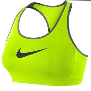 Nike 2.0 Dri-fit High Impact Sports Bra Volt Black